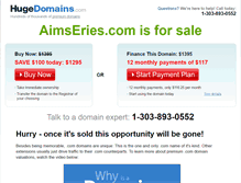 Tablet Screenshot of aimseries.com